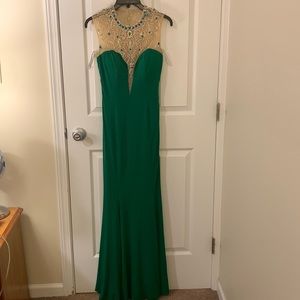 Tiffany Designs formal gown in Shamrock